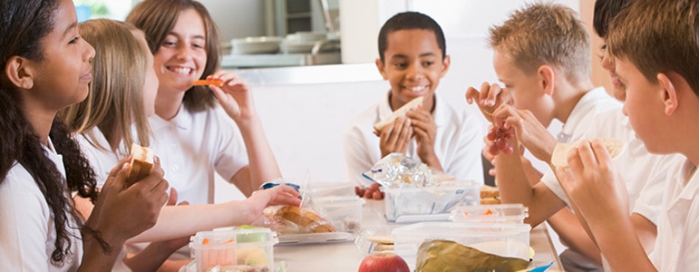 Photo repas enfants